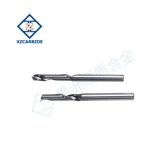 Single Flute Milling Cutter for Aluminum CNC Tools Solid Carbide Alucobond End Mill Router Bits